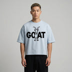 Icon of the Herd Oversized Cropped T-Shirt - Legendary Branding