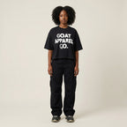 GOAT Sh*t Only Oversized Waist Cropped T-shirt - Legendary Branding