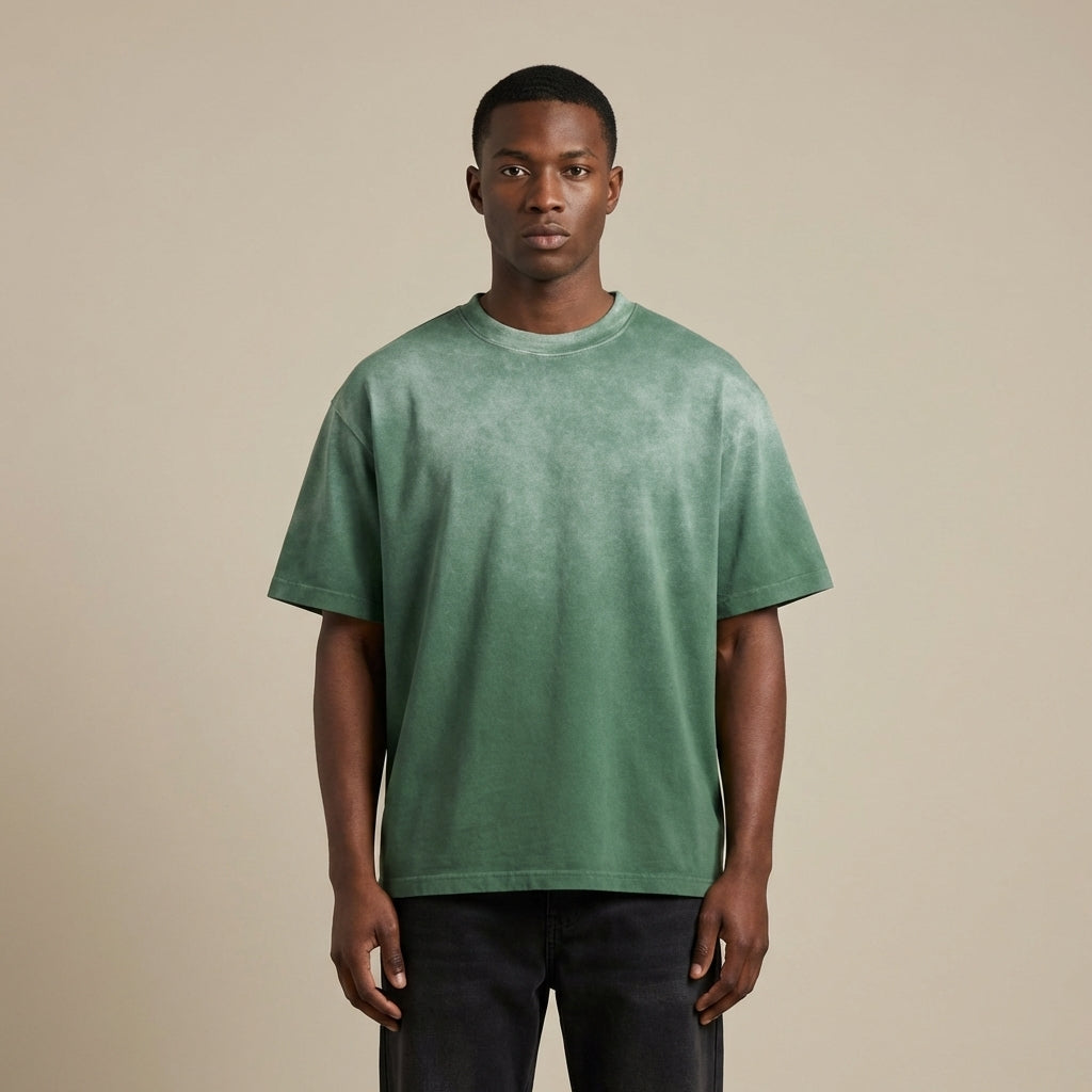 Blank Washed Gradient GOAT T-Shirt - Legendary Branding