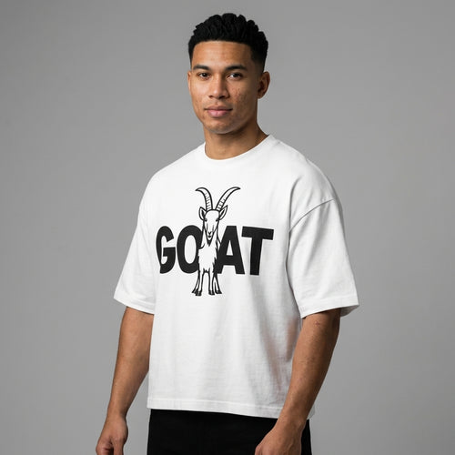 Icon Of The Herd Oversized Cropped T-Shirt | 250GSM