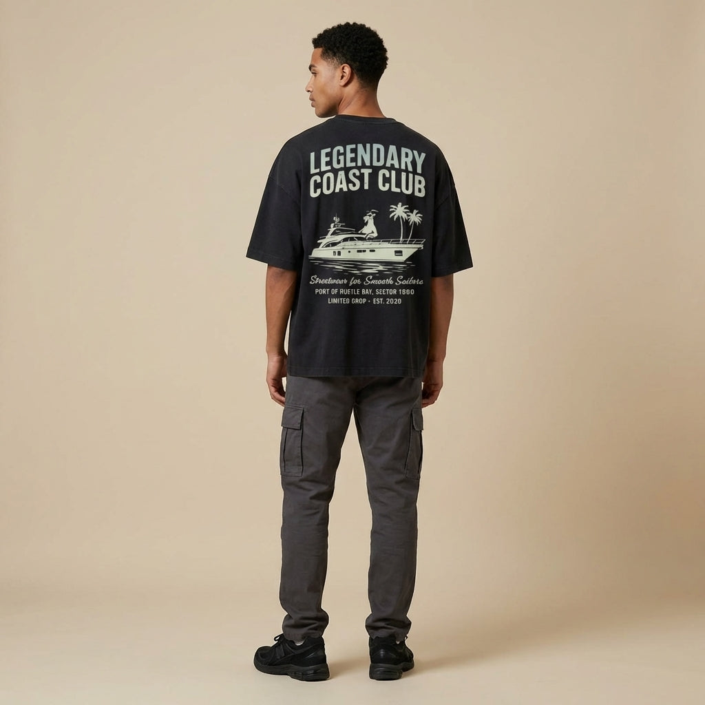 Legendary Branding Coast Club Loose Fit T-shirt - Legendary Branding