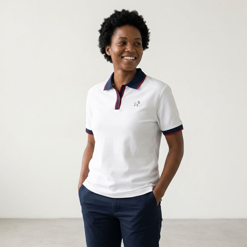 Marque Légendaire Color Block Polo Shirt | 240GSM — Apparel & Accessories > Clothing > Shirts & Tops Detail View 9 | Legendary Branding