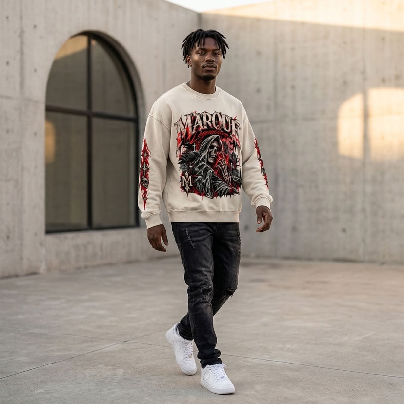 Marque Légendaire Halloween Héritage Oversized Sweatshirt - view 6