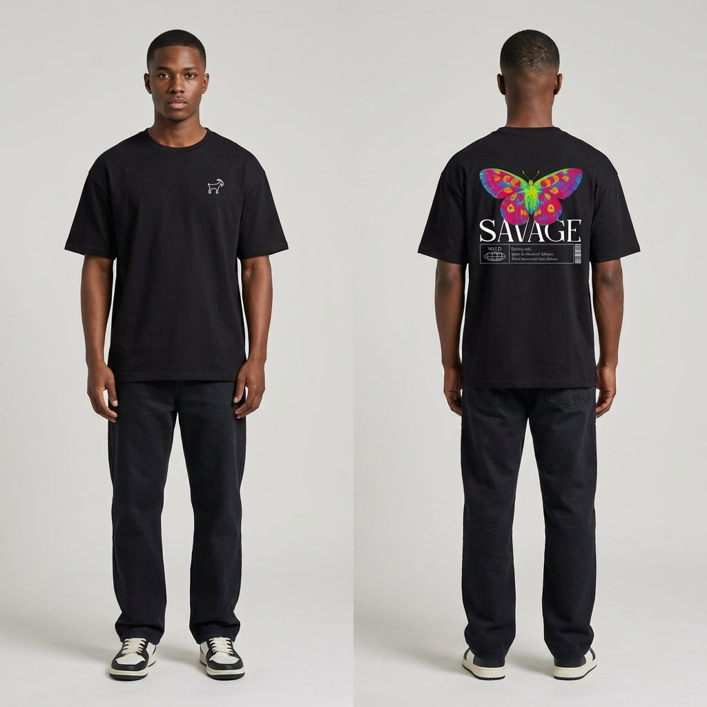 The Butterfly Graphic T-Shirt - Legendary Branding
