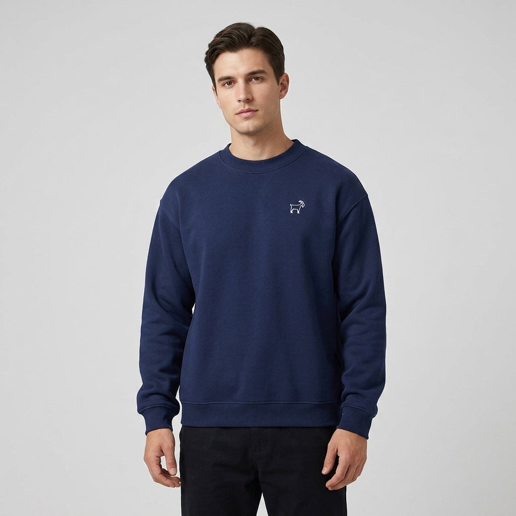GOATED Heavyweight Fleece Crewneck Sweatshirt | 380GSM