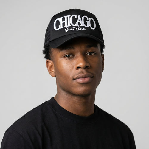 GOAT Club Chicago Trucker Hat - Legendary Branding