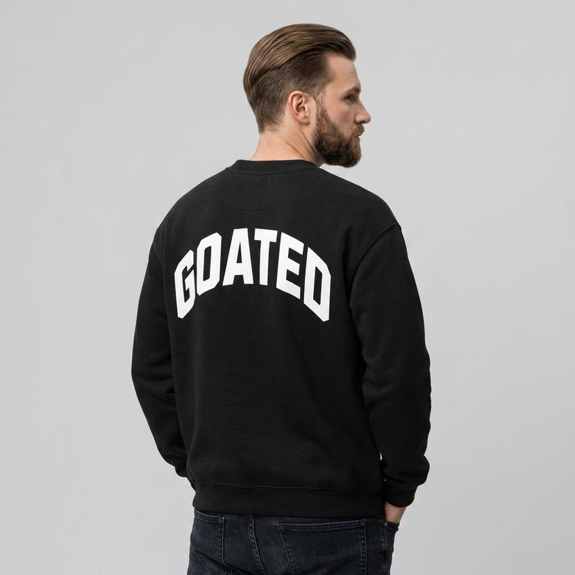 GOATED Heavyweight Fleece Crewneck Sweatshirt | 380GSM