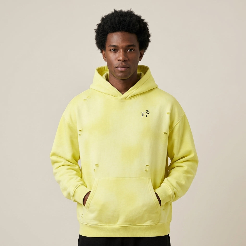 Marque Légendaire Frayed Fleece Hoodie | 350GSM Unisex