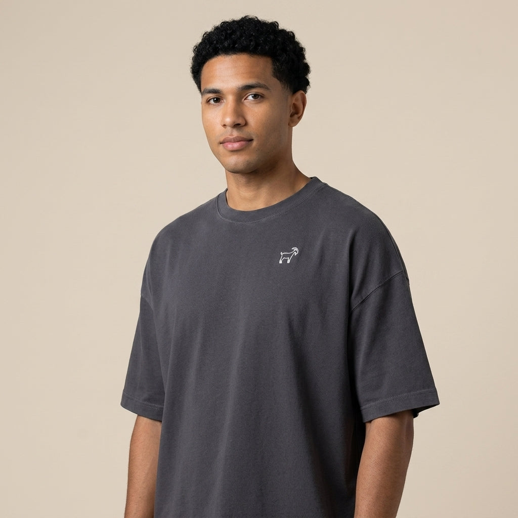 Marque Légendaire Mini Goat Oversized T Shirt | 190GSM