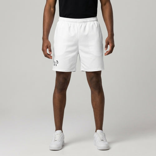(White) Athletic Performance Shorts