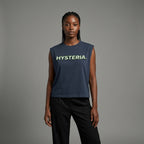 Hysteria Cropped Boxy Tank Top - Legendary Branding