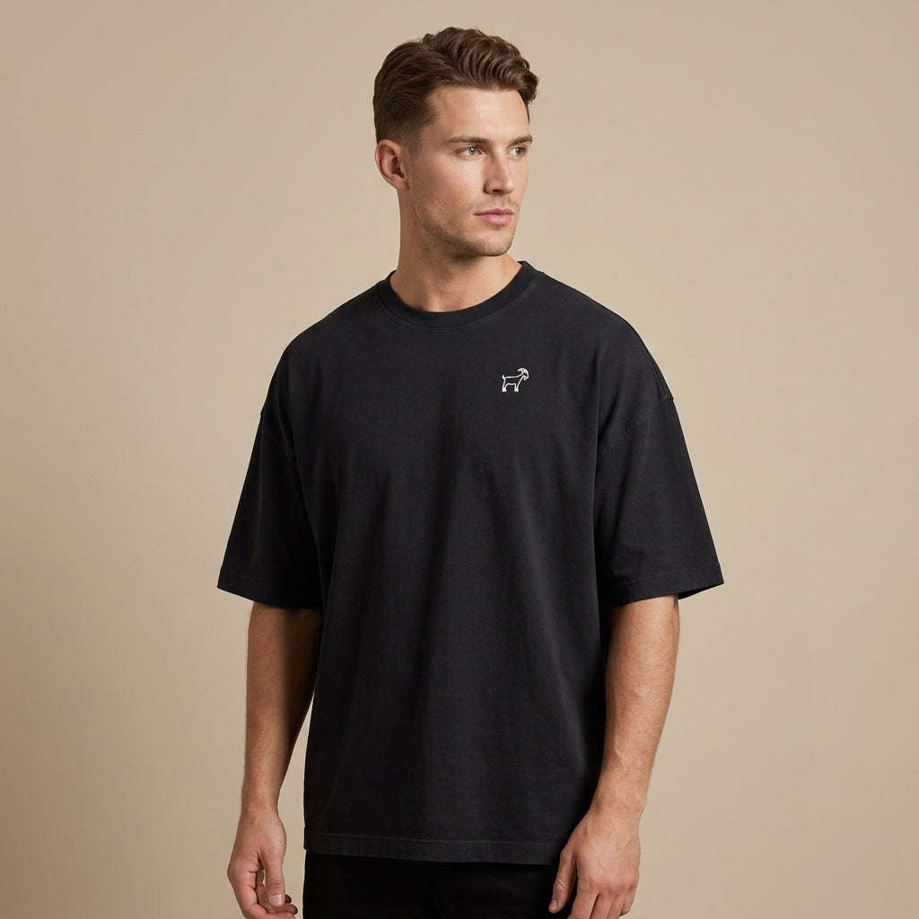 Marque Légendaire Mini Goat Oversized T Shirt | 190GSM