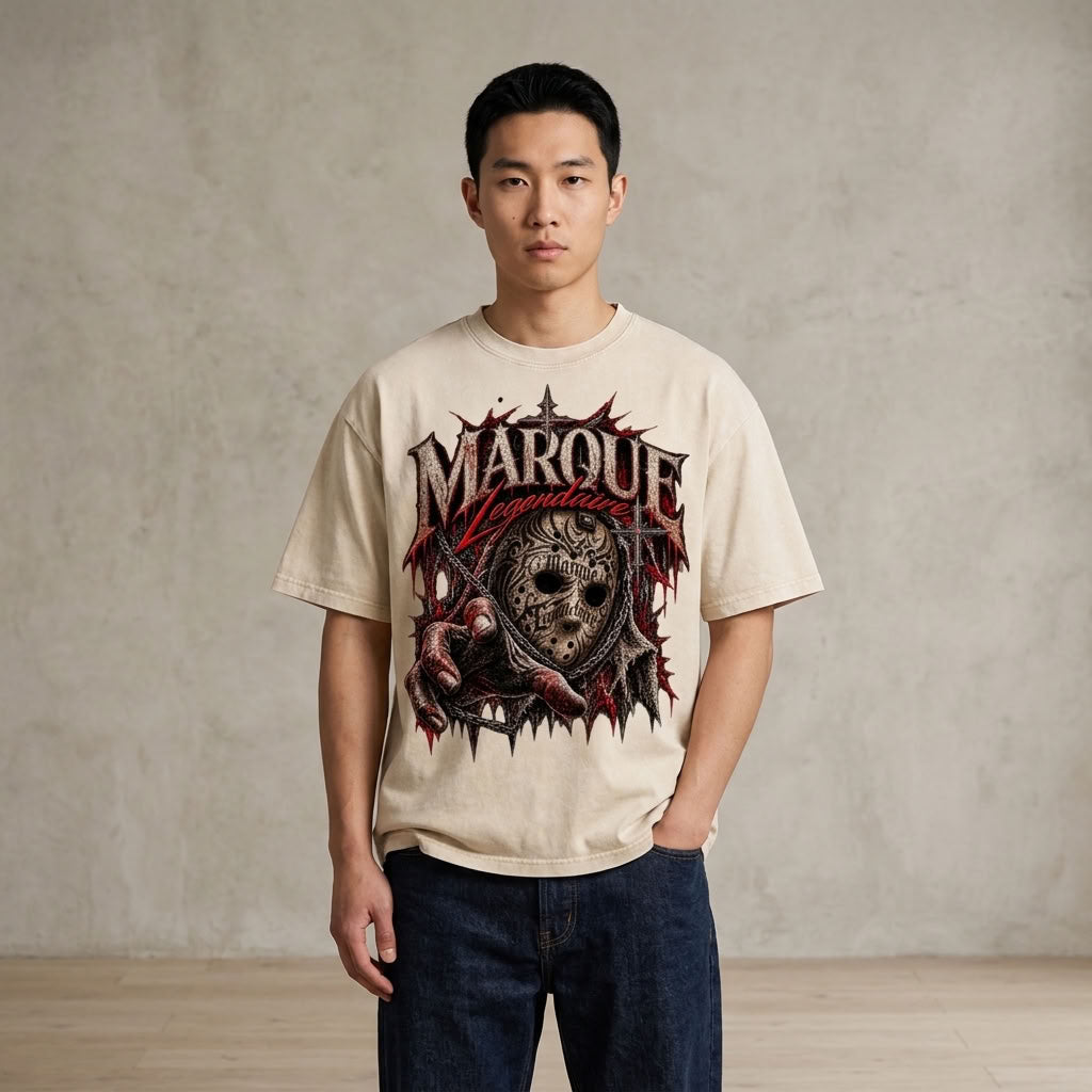Marque Legendaire HockeyFace Oversized T-Shirt - view 3