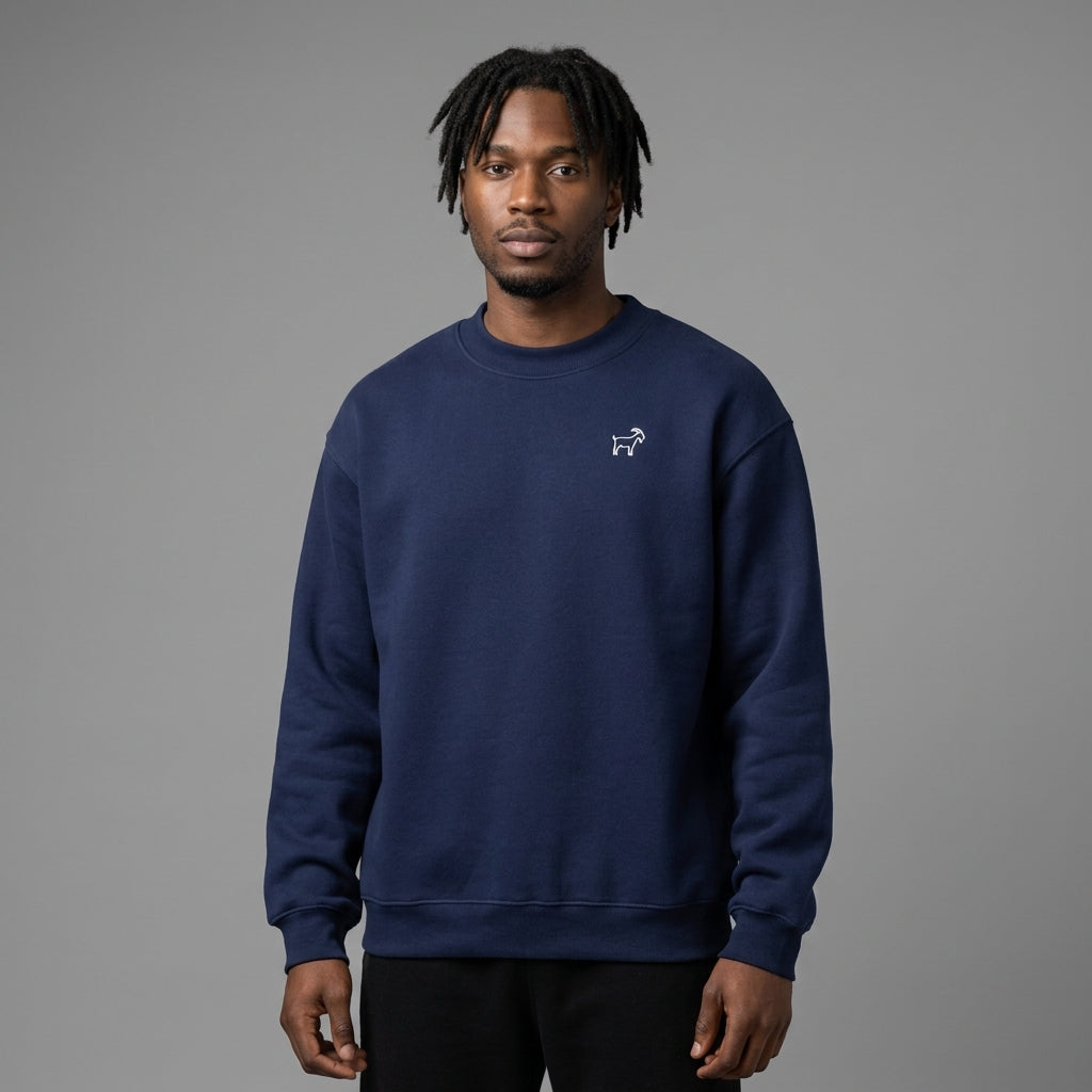 GOATED Heavyweight Fleece Crewneck Sweatshirt | 380GSM