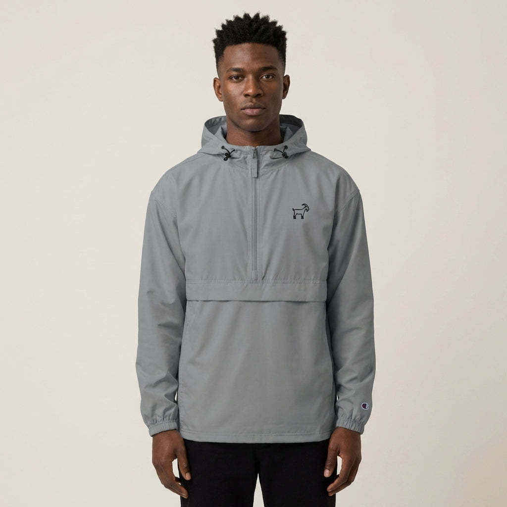Legendary X Champion® Water-Resistant Micro Poplin Jacket — Jacket Detail View 17 | Legendary Branding