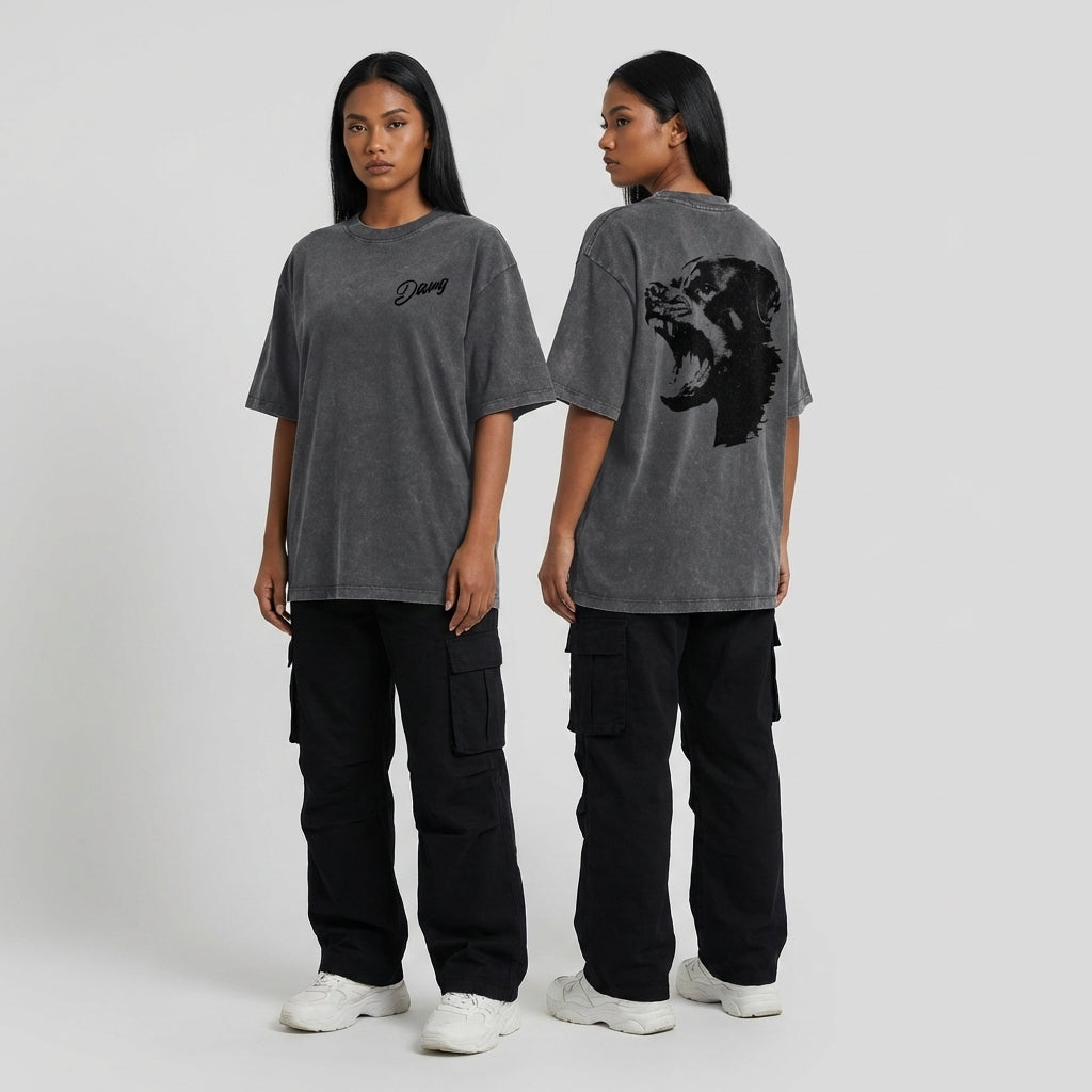 Dawg Rottweiler Oversized T-Shirt - Legendary Branding