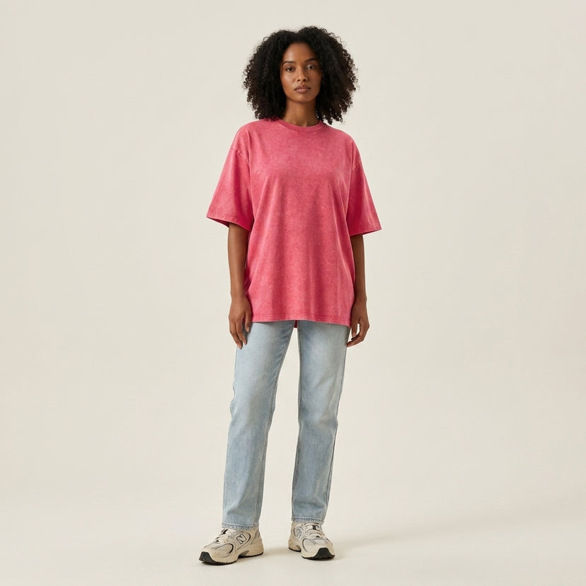 Blank Snow Wash GOAT T-Shirt - Legendary Branding