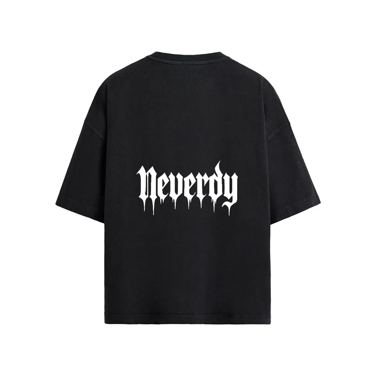 Neverdy (Never Die) Skulls Oversized T-shirt - Legendary Branding