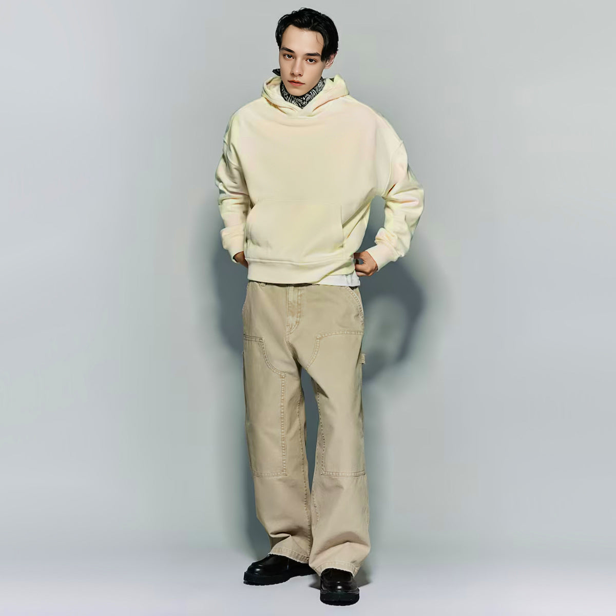 Sprayed GOAT Club Oversized Hoodie