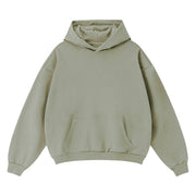 GOATED Blank Heavyweight Oversized Hoodie – Premium Streetwear Essential, Luxury Thick Cotton Pullover