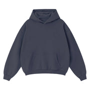 GOATED Blank Heavyweight Oversized Hoodie – Premium Streetwear Essential, Luxury Thick Cotton Pullover