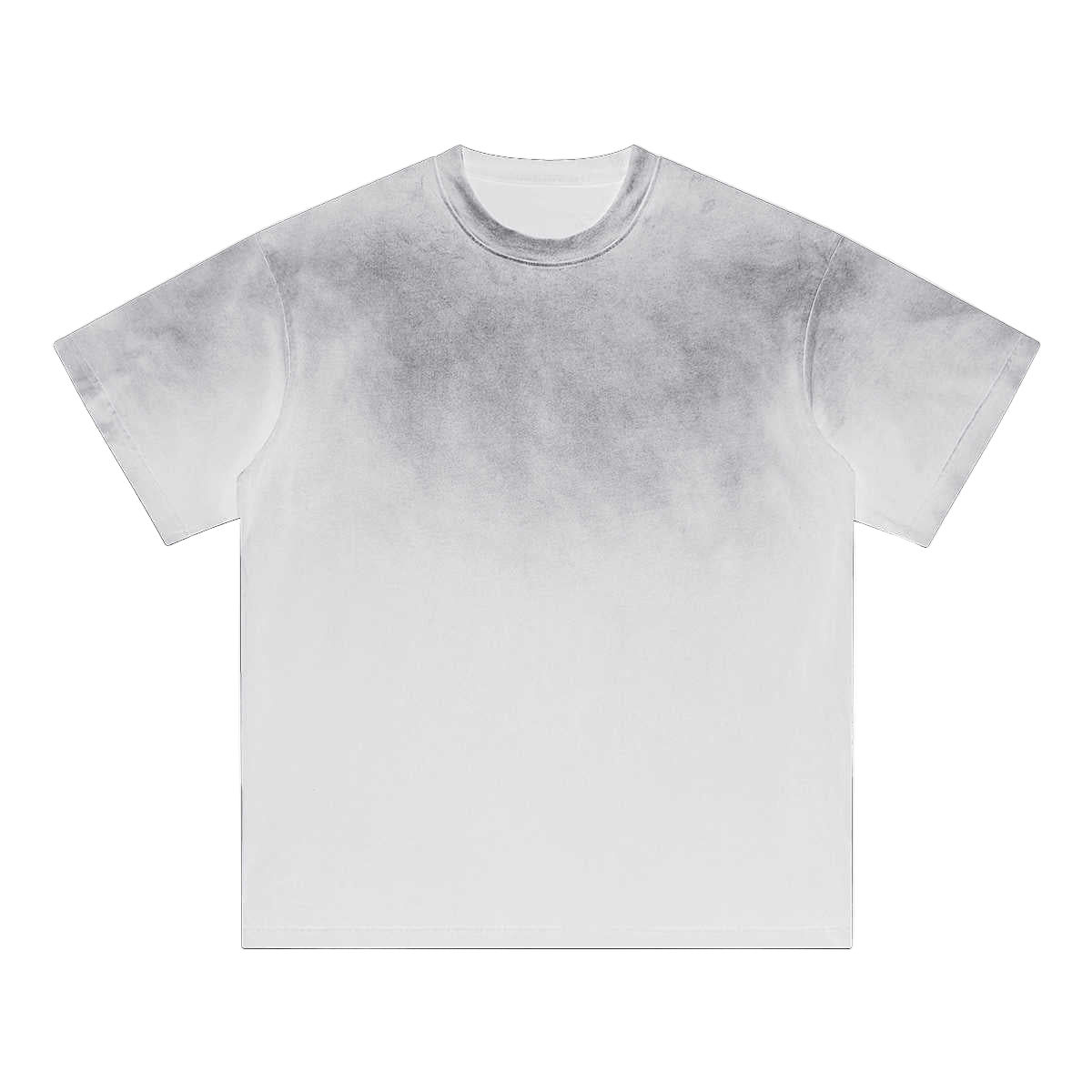Blank Washed Gradient GOAT T-Shirt, Vintage Loose Fit Tee, 270GSM Heavyweight Shirt, GOAT Streetwear Tee, Faded Gradient Oversized Shirt, Unisex Washed Cotton T-Shirt, Urban Streetwear Blank Tee