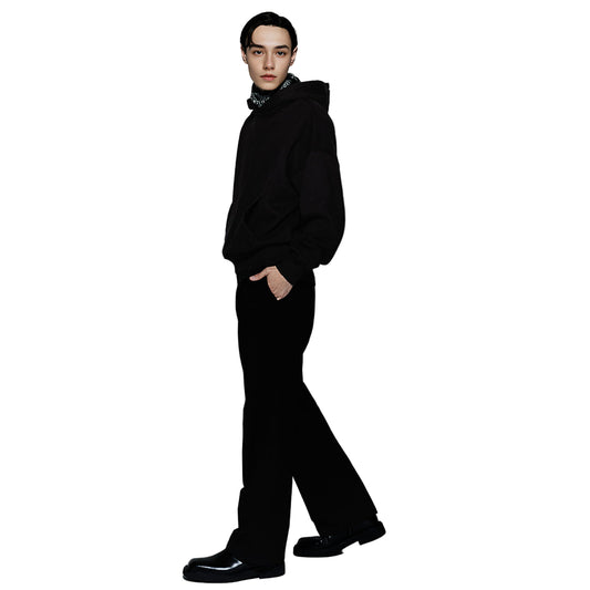 GOATED Blank Heavyweight Oversized Hoodie – Premium Streetwear Essential, Luxury Thick Cotton Pullover