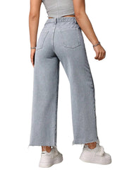Luxury High Waist Skinny Jeans – Sexy Stretch Denim | Zipper Fly | Streetwear Cargo Rivet Style Pants for Women
