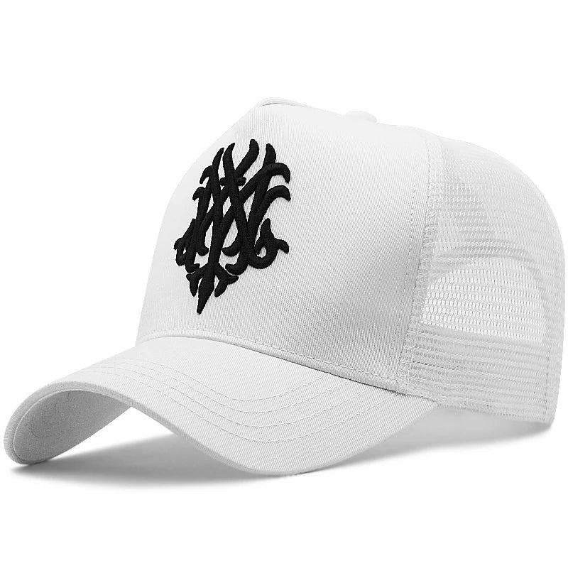 Mesh Trucker Hat - Oversized Snapback Baseball Cap, Unisex Summer Sun Cap for Men & Women
