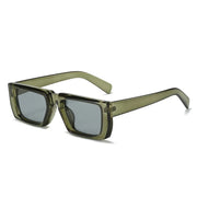 Y2K Sunglasses - Trendy Rectangle Sunglasses, Designer UV400 Shades for Men and Women