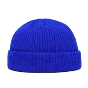 Unisex Knit Beanie - Casual Hip Hop Skull Cap | Warm Winter Wool-Style Acrylic Hat Streetwear