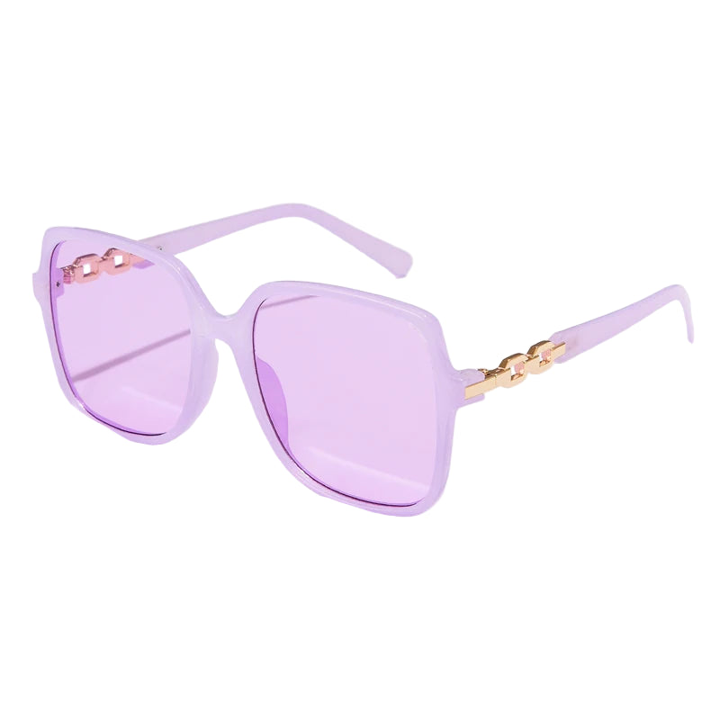 Women’s Oversized Square Gradient Sunglasses – Big Frame Y2K Eyewear, Trendy UV-Proof Shades, Colorful Street Style