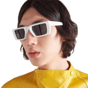 Y2K Sunglasses - Trendy Rectangle Sunglasses, Designer UV400 Shades for Men and Women