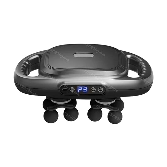 Fascia Gun Deep Tissue Massage Gun – 12/8 Heads, High-Frequency Electric Muscle Massager for Neck, Back & Legs