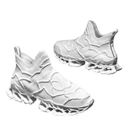 Men’s Flyknit Sneakers (Additional Colors) - Flame Sole Luxury Trainers, Breathable Running Shoes, Streetwear Fashion Sneakers