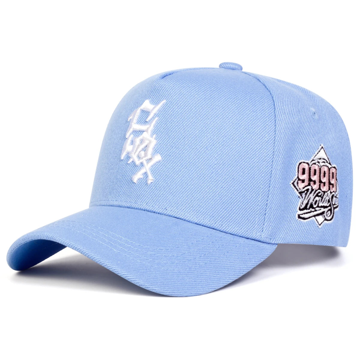 "SOX" 9999 Embroidered Baseball Cap - Adjustable Unisex Streetwear Hat | Curved Brim Snapback