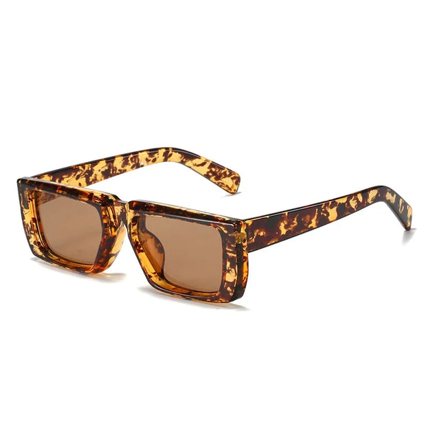 Y2K Sunglasses - Trendy Rectangle Sunglasses, Designer UV400 Shades for Men and Women