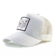 Animal Patch Trucker Hat – Embroidered Animal Baseball Cap, Adjustable Snapback for Men & Women, Cotton Streetwear Visor Hat