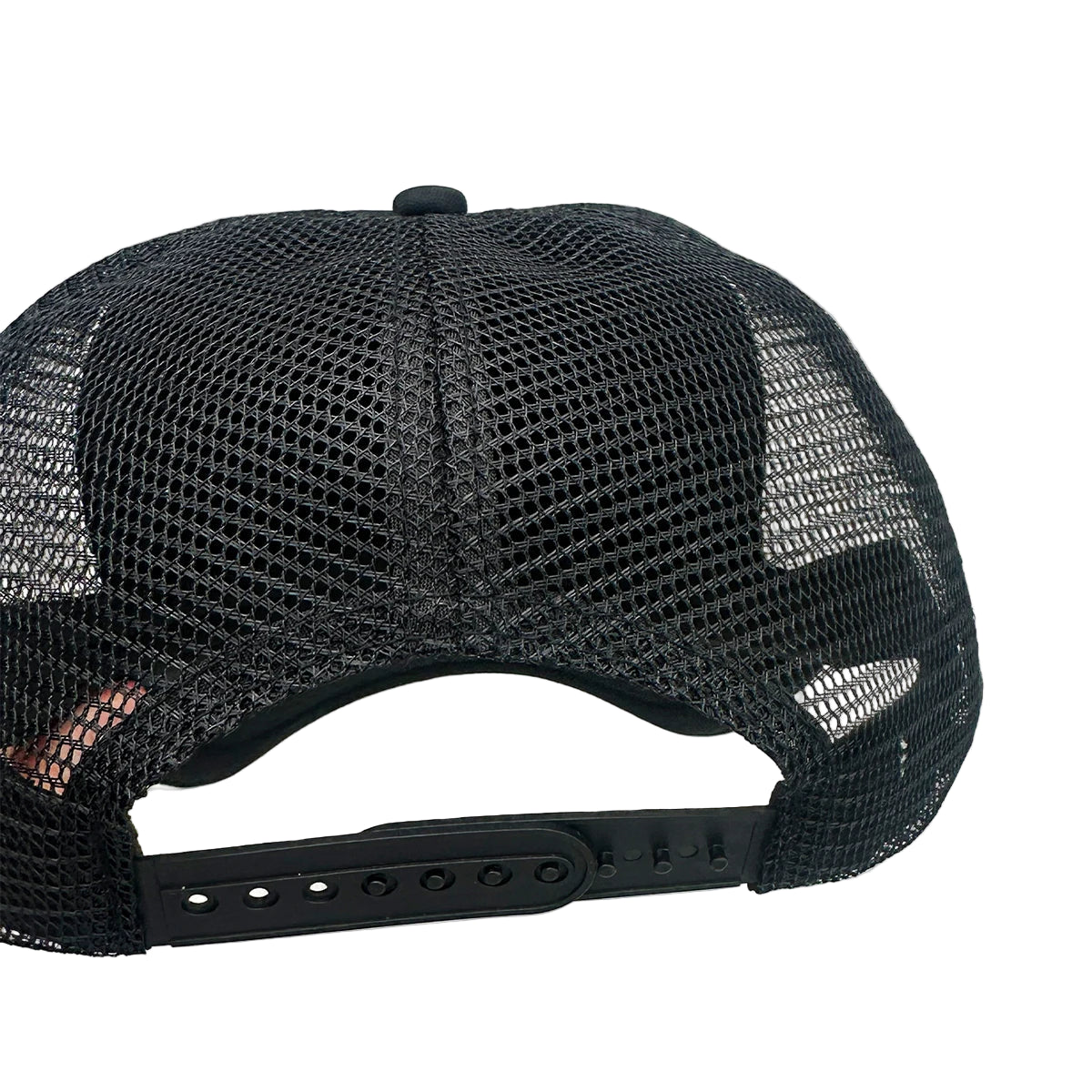 "Blackwork" 3D Letter Trucker Hat - Mesh Baseball Cap, Adjustable Summer trucker Hat