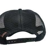 "Blackwork" 3D Letter Trucker Hat - Mesh Baseball Cap, Adjustable Summer trucker Hat