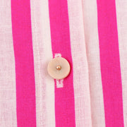 Women's Striped Lapel Shirt - Casual Long Sleeve Button-Up | Summer Spring Lightweight Blouse | Elegant Business & Leisure Top