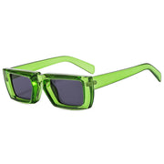 Y2K Sunglasses - Trendy Rectangle Sunglasses, Designer UV400 Shades for Men and Women