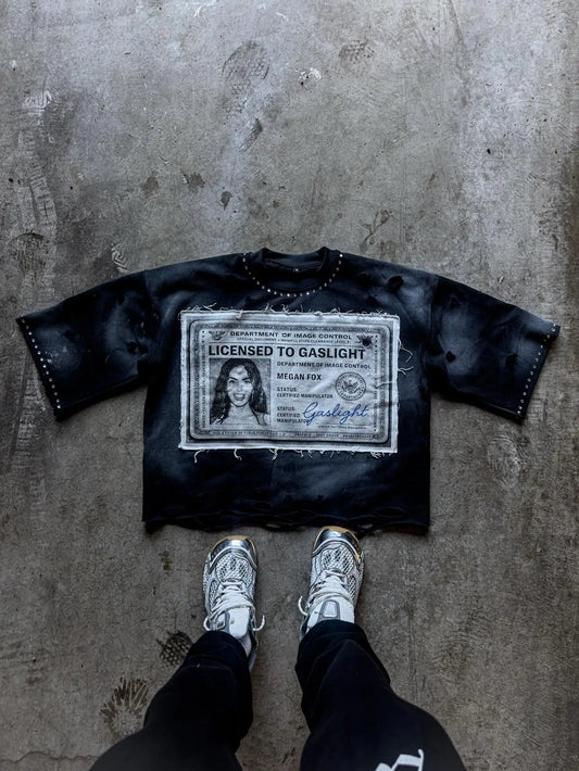 Retro Gothic Y2K Streetwear T-Shirt - Black Oversized Graphic Tee for Men and Women Summer Fashion