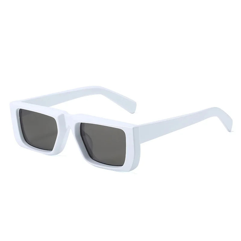 Y2K Sunglasses - Trendy Rectangle Sunglasses, Designer UV400 Shades for Men and Women