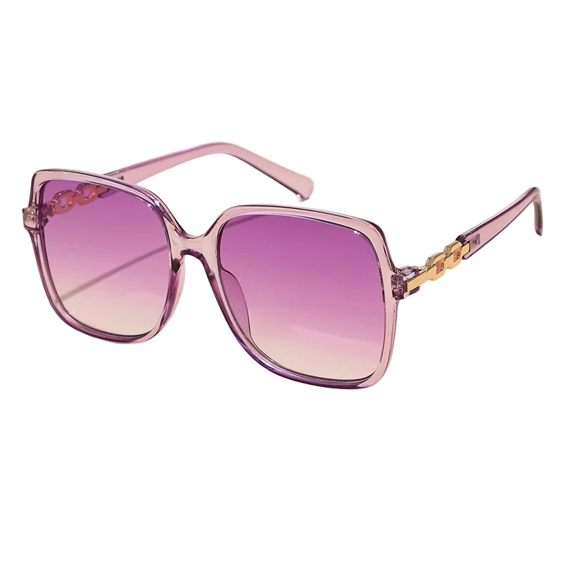 Women’s Oversized Square Gradient Sunglasses – Big Frame Y2K Eyewear, Trendy UV-Proof Shades, Colorful Street Style