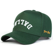 DALLAS Embroidered Baseball Cap - Adjustable Unisex Streetwear Hat | Casual Snapback for Men & Women