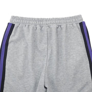 Urban Flare Joggers - Slim-Fit Stacked Pants, Y2K Streetwear Sweatpants with Striped Legs