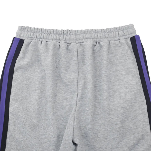Urban Flare Joggers - Slim-Fit Stacked Pants, Y2K Streetwear Sweatpants with Striped Legs
