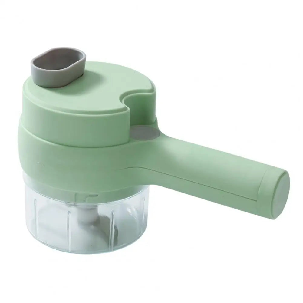 Garlic Grinder With Handle – Electric Garlic Chopper, Meat Mincer & Vegetable Cutter | Portable Kitchen Food Processor