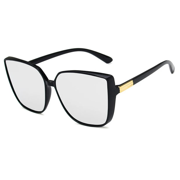 Fashion Classic Vintage Sunglasses – Large Frame UV400 Shades – Retro Summer Eyewear